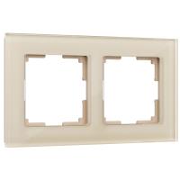 Рамка на 2 поста шампань WL01-Frame-02 Werkel