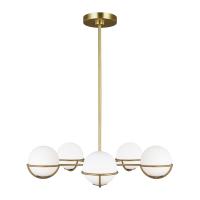 Люстра на штанге Feiss Apollo (fe) FE-APOLLO5-BB