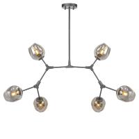 Люстра на штанге AM Group LOFT-6 BK