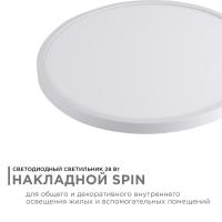 Настенно-потолочный светильник Apeyron Spin 18-131