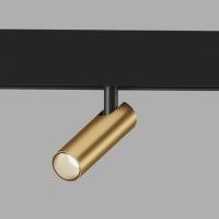 Трековый светодиодный светильник Elektrostandard Cubo латунь 7W 4200K 85035/01 a062794