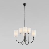 Подвесная люстра Eurosvet Abbey 60164/6 черный Smart a065746