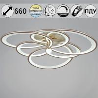 Потолочная люстра Reluce 09246-0.3-3+3 Champaign silver