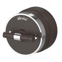 Выключатель на 4 положения двухклавишный (мокко матовый/хром) W5822052 Werkel