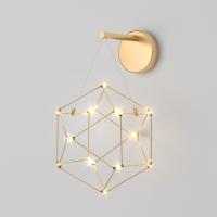 Настенный светодиодный светильник Eurosvet 90310/1 медь