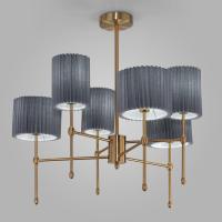 Подвесная люстра Eurosvet Notturno 60162/6 латунь Smart