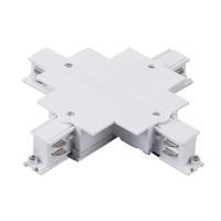 Соединение крестовое встраиваемое с подводом питания к треку 5030xx-R Lightstar Quattro 503146-R