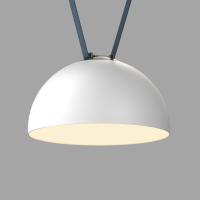 Трековый однофазный светильник Denkirs Belty Flow DK5563-WH+BK