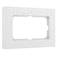 Рамка Werkel Hammer для двойной розетки белый W0082401