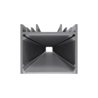 Профиль П-образный универсальный Apeyron ширина ленты до 25мм (рассеиватель, заглушки - 2шт) 08-23