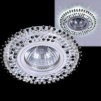 Встраиваемый светильник Reluce 59502-9.0-001MN MR16+LED3W BK