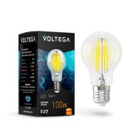Лампа светодиодная филаментная E27 10W 2800К прозрачная VG10-А1E27warm10W-F 7102
