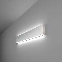 Линейный светодиодный накладной двусторонний светильник 53см 20Вт 6500К матовое серебро 101-100-40-53 Elektrostandard