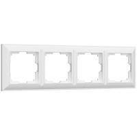 Рамка на 4 поста Werkel Fiore белый W0042201 4690389160424