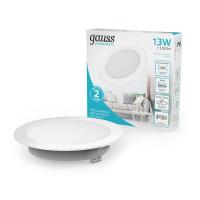 Встраиваемый светильник Gauss Elementary Downlight 997420212