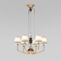 Подвесная люстра Eurosvet Olaria 101012/6 латунь Smart a071403