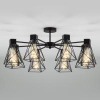 Потолочная люстра Eurosvet 70107/8 черный