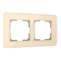 Рамка Werkel Elite на 2 поста айвори W0042443
