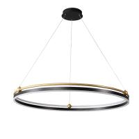 Подвесная люстра Crystal Lux FERNANDO SP88W LED BLACK/GOLD