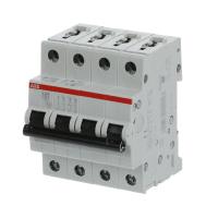Автоматический выключатель ABB S204 4-полюсный C63 6кА