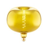 Лампа светодиодная Eglo E27 4W 1900K золото 11894