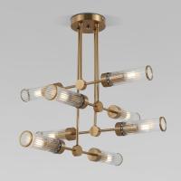 Потолочная люстра Eurosvet Oriens 60166/8 латунь Smart a068072