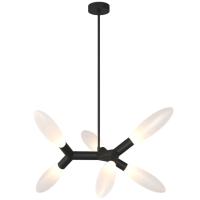 Люстра на штанге Eurosvet Covalent 30180/6 черный Smart a069153