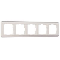 Рамка на 5 постов  перламутровый WL12-Frame-05 Werkel