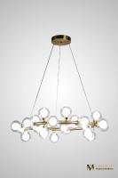 Подвесная люстра AM Group AM470 D700 POLISHED GOLD