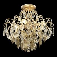 Потолочный светильник Crystal Lux ESMIRALDA PL4 GOLD