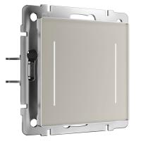 Выключатель сенсорный двухклавишный с подсветкой Werkel W4522014 4690389213922 a069763