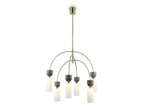 Люстра на штанге Ambrella Light High Light Ceramo Modern LH53333