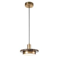 Подвесной светильник Escada Torano 10260/1LED Brown marble