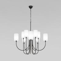 Подвесная люстра Eurosvet Abbey 60164/10 черный Smart a065748
