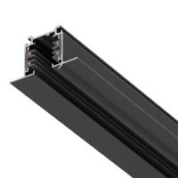 Шинопровод четырехконтактный трехфазный встраиваемый со стыковочными пазами (круглые медные жилы) 3м Lightstar Quattro 503038-R