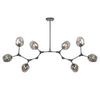 Люстра на штанге AM Group LOFT-8 BK