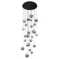 Каскадная люстра Modelux ML.2338.25 BK-CR