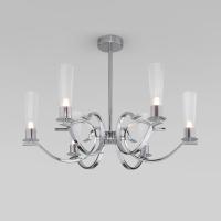 Люстра на штанге Eurosvet Rosher 60141/6 хром a060334