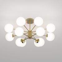 Люстра на штанге Eurosvet Adaline 502002/12 латунь a072105