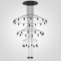 Каскадная люстра ImperiumLoft Vibia Wireflow 75393-22