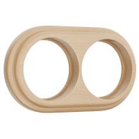 Рамка Legend на 2 поста светлый бук WL15-frame-02 Werkel