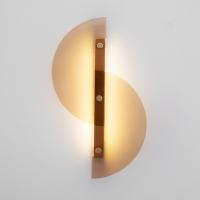 Настенный светодиодный светильник Eurosvet Colour 40160 LED янтарный