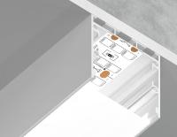 Алюминиевый профиль Ambrella Light Profile System GP2550WH