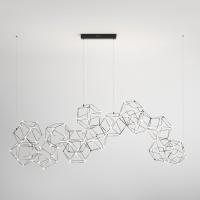 Подвесной светодиодный светильник Eurosvet Uma 90168/14 черный жемчуг