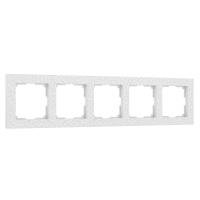 Рамка Werkel Hammer на 5 постов белый W0052401