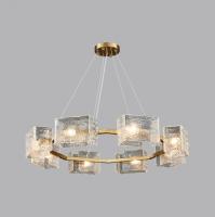 Подвесная люстра iLamp Dallas 2078-D890 BR