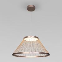 Подвесная люстра Eurosvet Cesta 40017/1 LED коричневый a069288