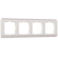 Рамка на 4 поста перламутровый WL12-Frame-04 Werkel