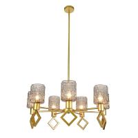 Люстра на штанге Indigo Preda 13025/7R Gold V000470