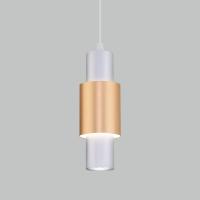 Подвесной светильник Eurosvet Bento 50204/1 LED матовое серебро/матовое золото